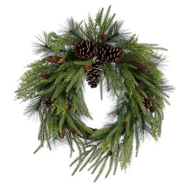 Pine Cone Wreath | 26in