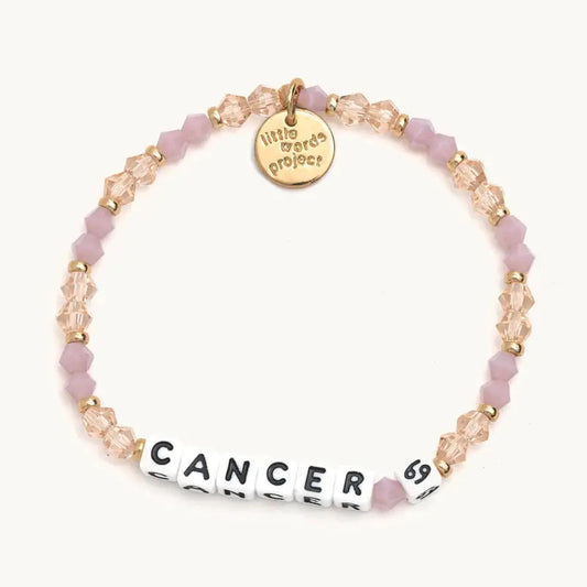 Cancer Zodiac Beaded Stretch Bracelet