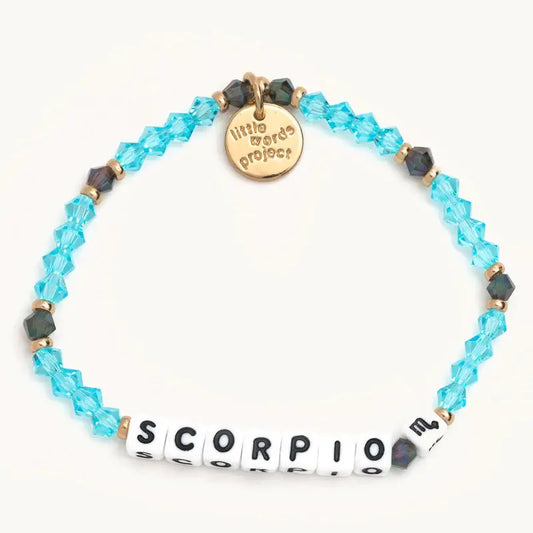 Scorpio Zodiac Beaded Stretch Bracelet