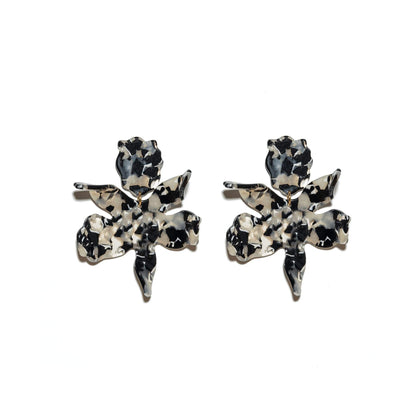 Lele Sadoughi Small Paper Lily Earrings