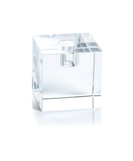 2.75" Square Crystal Taper Holder