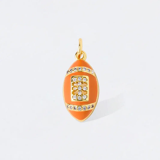 Classic Football Charm Pendant